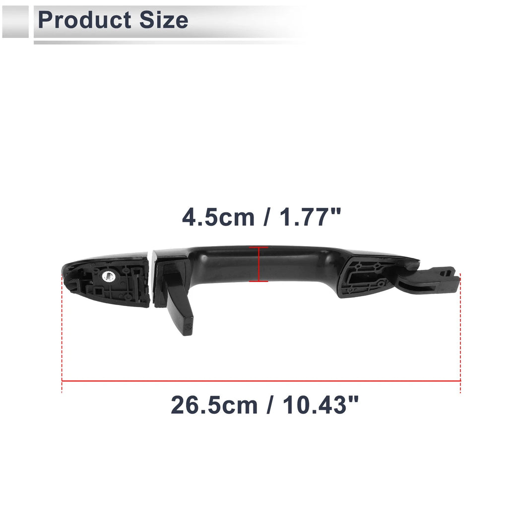 Rear Right Door Handle for Kia Spectra Cerato (2005–2015) No. 836602F000