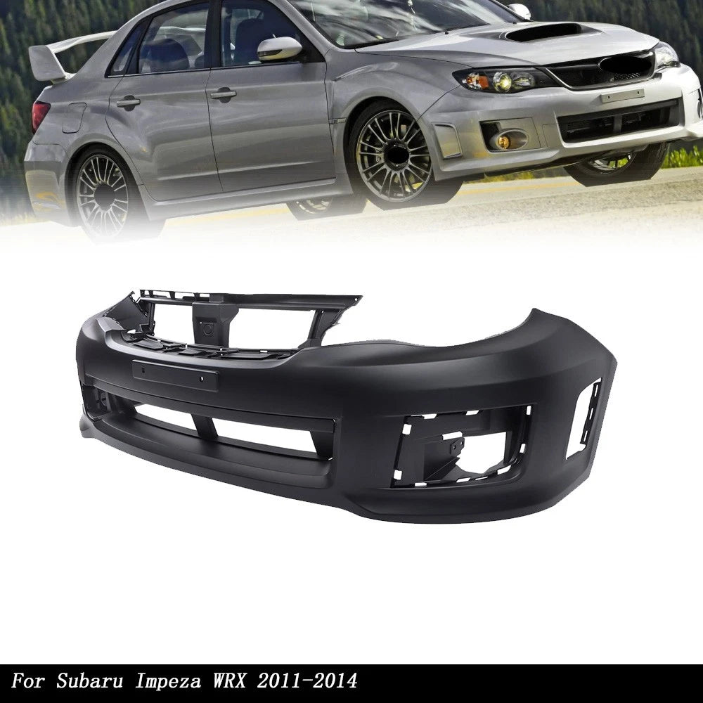 Front Bumper Cover for Subaru Impreza WRX (2011–2014) Primed Black