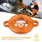 Clear Oil Filter Cover Cap for KTM 250 350 450 500 XCF EXC-F (2017–2025)