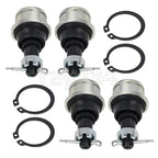 Set of 4 Upper & Lower Ball Joints for Honda Foreman 450 500 520 650 680 (2000–2023)