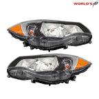 Halogen Headlight Set for Subaru Impreza, Crosstrek (2012–2016) Clear Lens