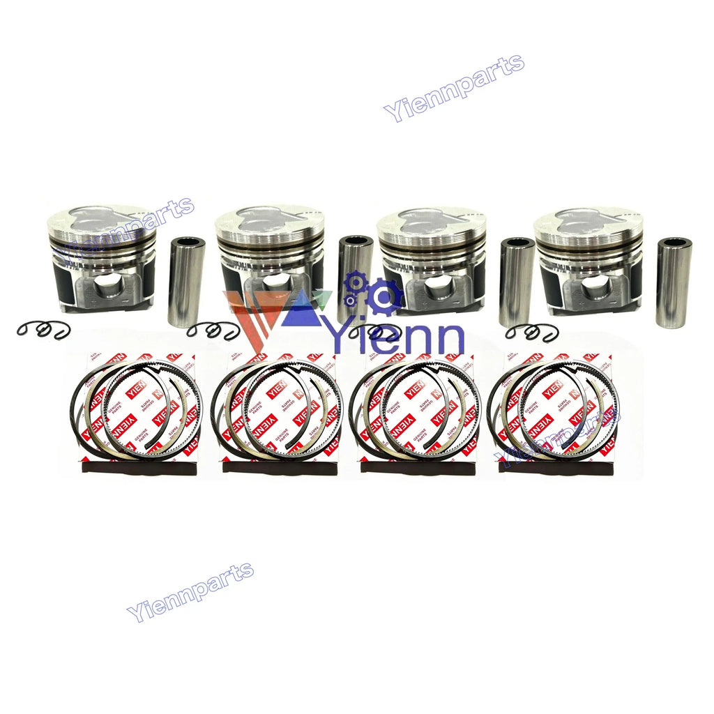 Piston Kit Ring Set for Kubota V1505 V1505BH V1505D (Engine Parts)