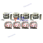 Piston Kit Ring Set for Kubota V1505 V1505BH V1505D (Engine Parts)