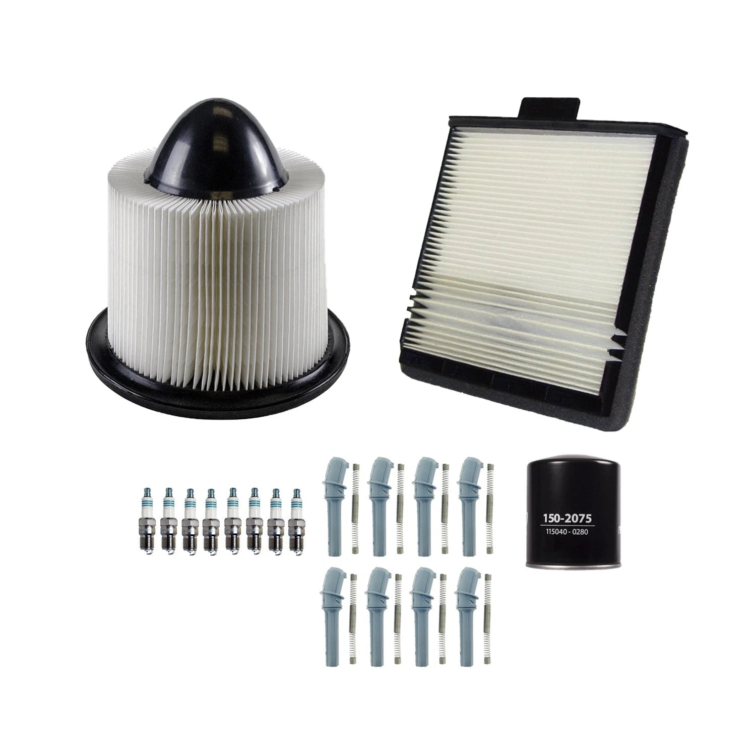 Tune Up Kit with 8 NGK Spark Plugs & Boots for Ford Expedition F-150 F-250