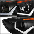 LED Dual Halo Projector Headlight for Ford Focus (2015–2018)