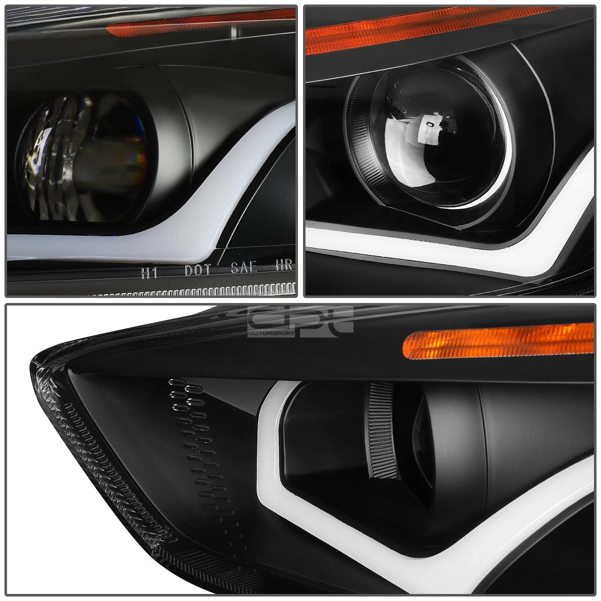 LED Dual Halo Projector Headlight for Ford Focus (2015–2018)