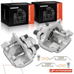Pair Rear Brake Calipers with Bracket for BMW E90 323i 328i xDrive (2007–2013)