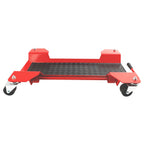 Motorcycle Centre Stand Dolly Trolley with 360° Casters (250kg Capacity)