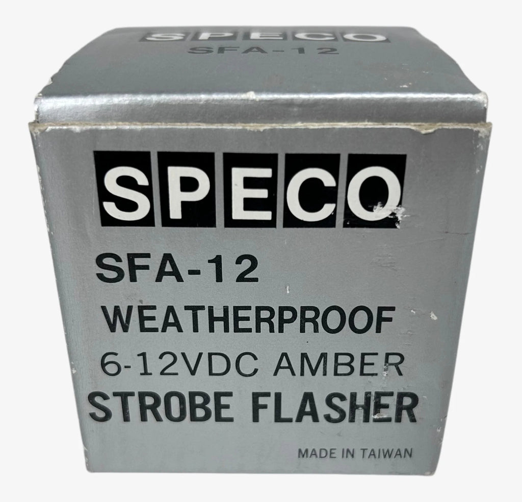 Weather Proof Amber Strobe Flasher for Speco SAF-12 (12V)
