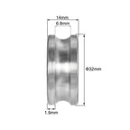 LFR5200-8 U Groove Bearing for Various Models (10x32x14mm, Double Shielded)