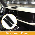 Dashboard Cover for Ford Bronco (2021–2024) Black Gray Set of 1
