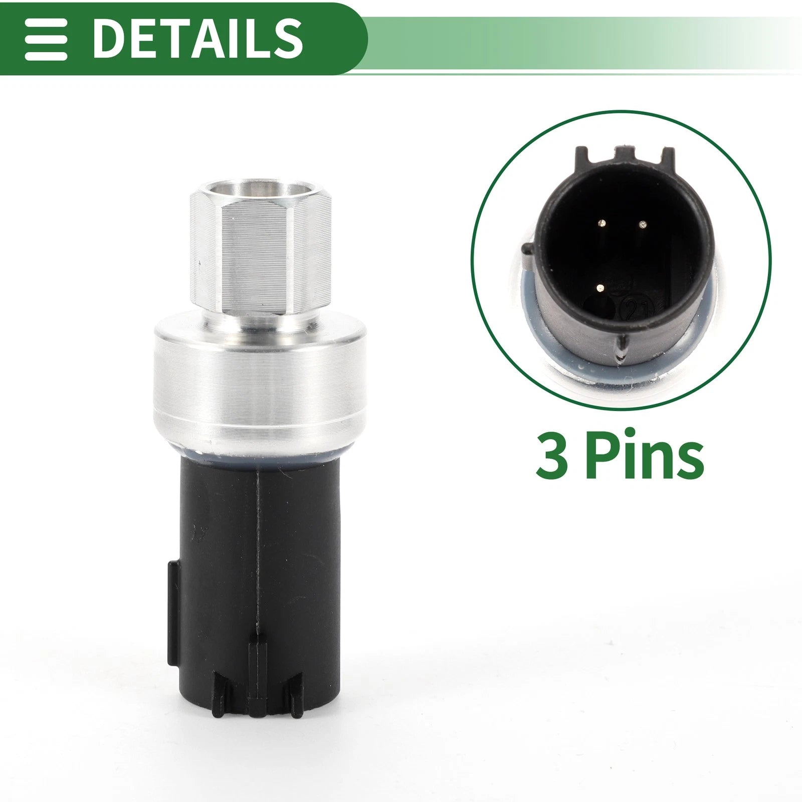 A/C Pressure Switch Sensor for Ford Edge (2007–2010) No. 6F9319D594AA