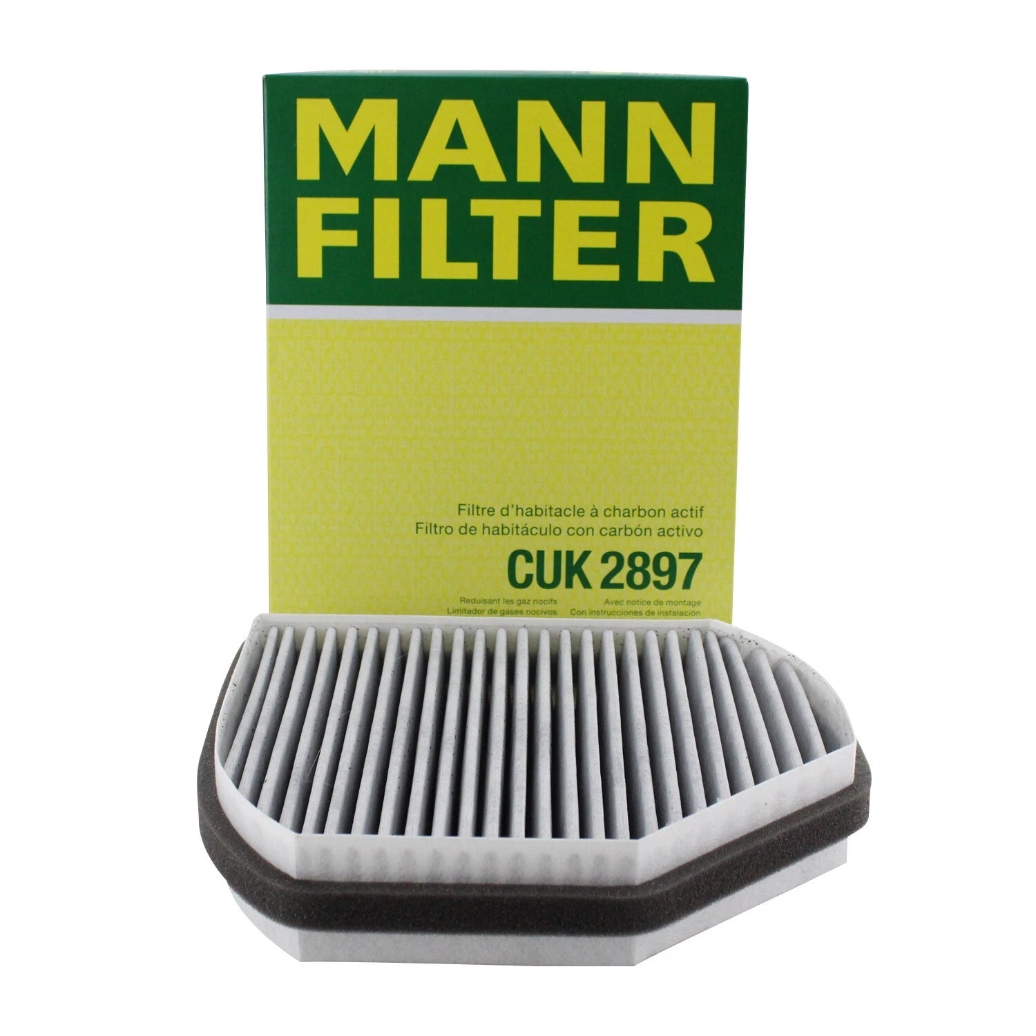 Mann Cabin Air Filter CUK 2897 for Chrysler Crossfire, Mercedes C220, C230 (2004–2008)
