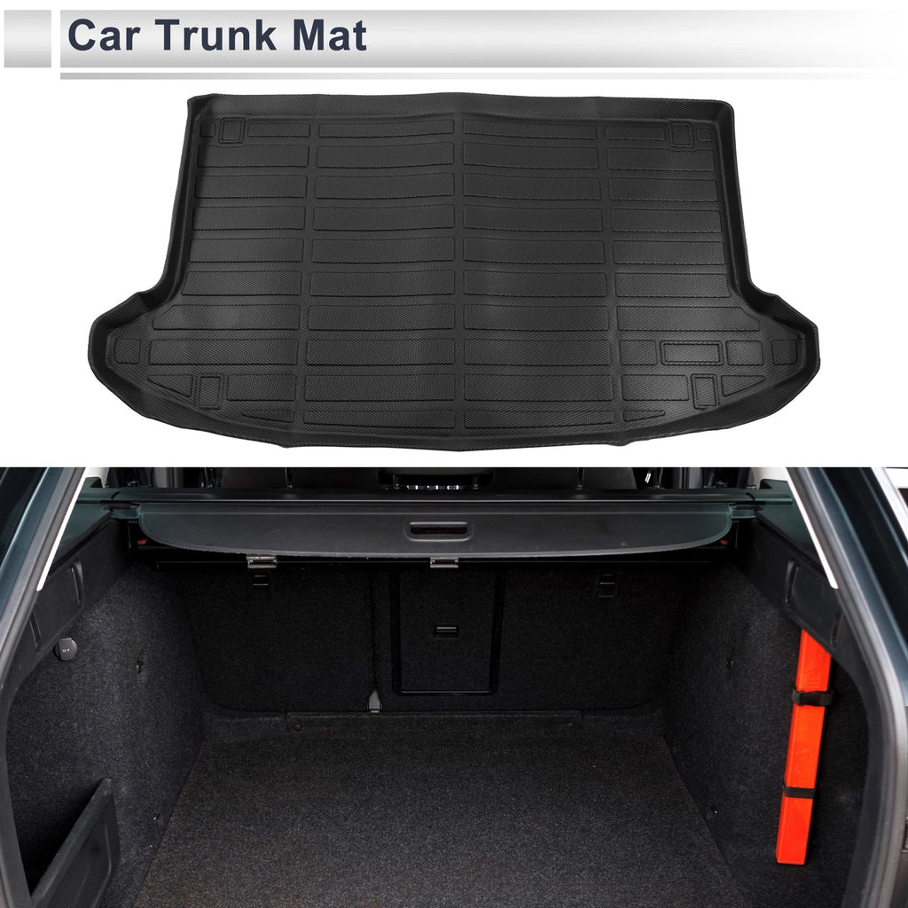 Cargo Liner Rear Trunk Mat for Kia Soul (2020–2025) TPE Long Grid Pattern