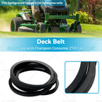 Deck Belt for Champion Consumer ZTR FastCut ZT (5023255)