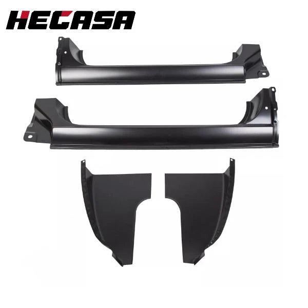 4 Piece Rocker Panels & Cab Corners for Chevy GMC C10 K10 (1973–1987)