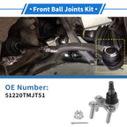 2X Front Lower Ball Joints for Honda CR-V (2023–2024) No. 51220TMJT51