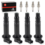 Ignition Coils Stick w/ Spark Plug for Yamaha YZF R6 (2003–2009)