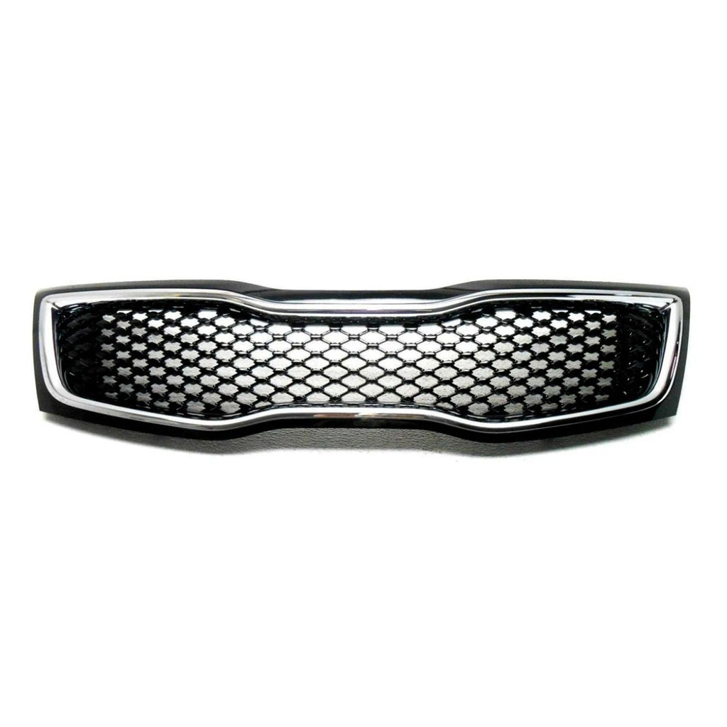Front Grille Replacement Black Chrome Plastic for Kia Optima (2014–2015)