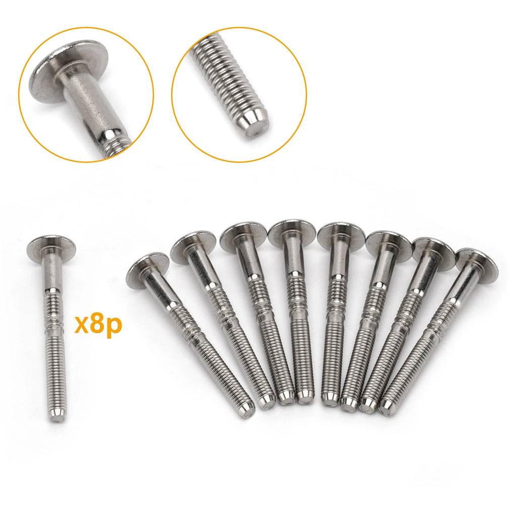 Front Grill Huck Rivet Kit for Peterbilt 379 Stainless Steel