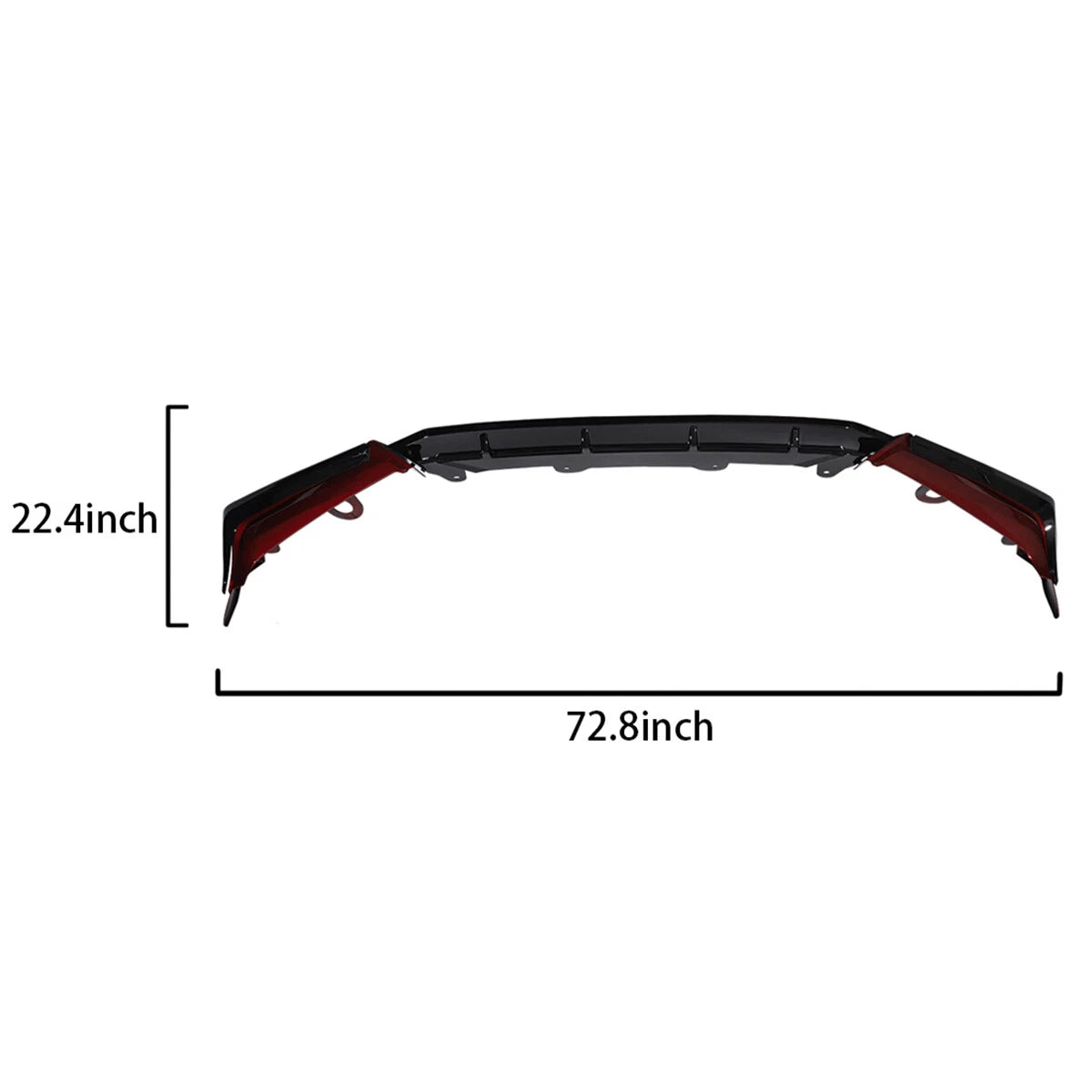Front Bumper Lip Splitter Kit for Honda Accord (2018–2020)
