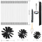 30 pcs Chimney Cleaning Brushes for Duct Vent Sweep Tool