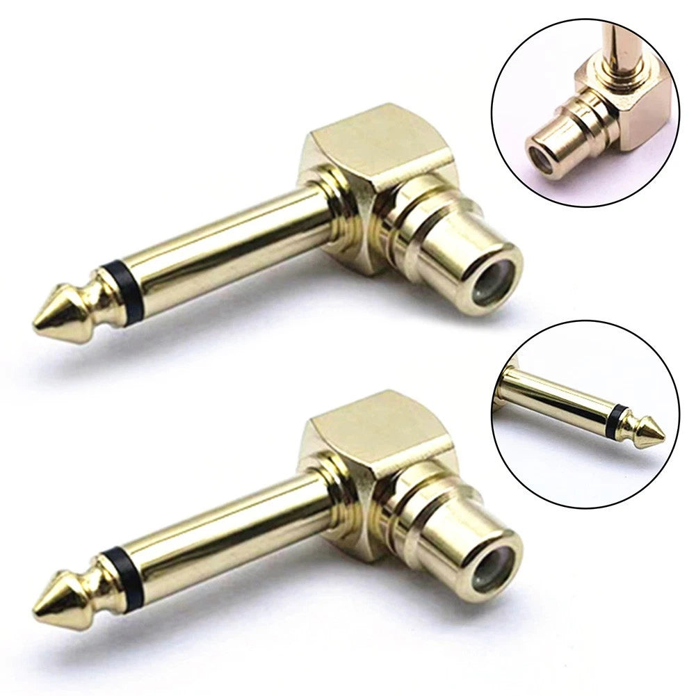 Audio Conversion Connector 635mm to Female Gold Plated