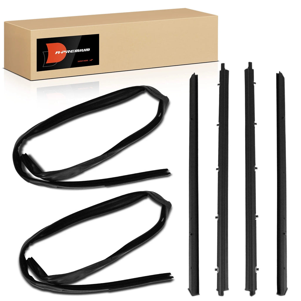 6x Weatherstrip Seal Kit for Chevrolet Blazer (1987–1994)