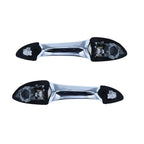 Door Handle Outer Chrome Set of 2 for BMW X5 (2000–2007)