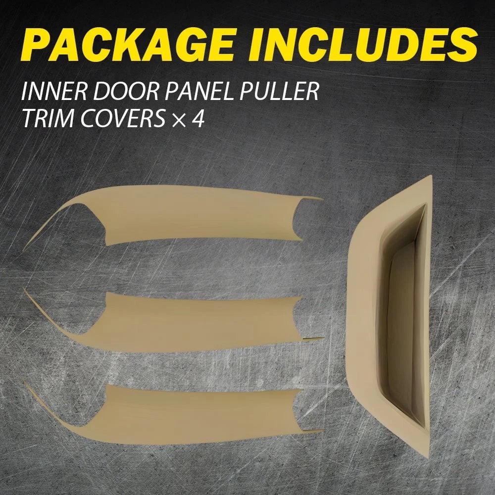 Beige Inner Handle Door Panel Pull Trim for BMW X3 X4 (2011–2017)