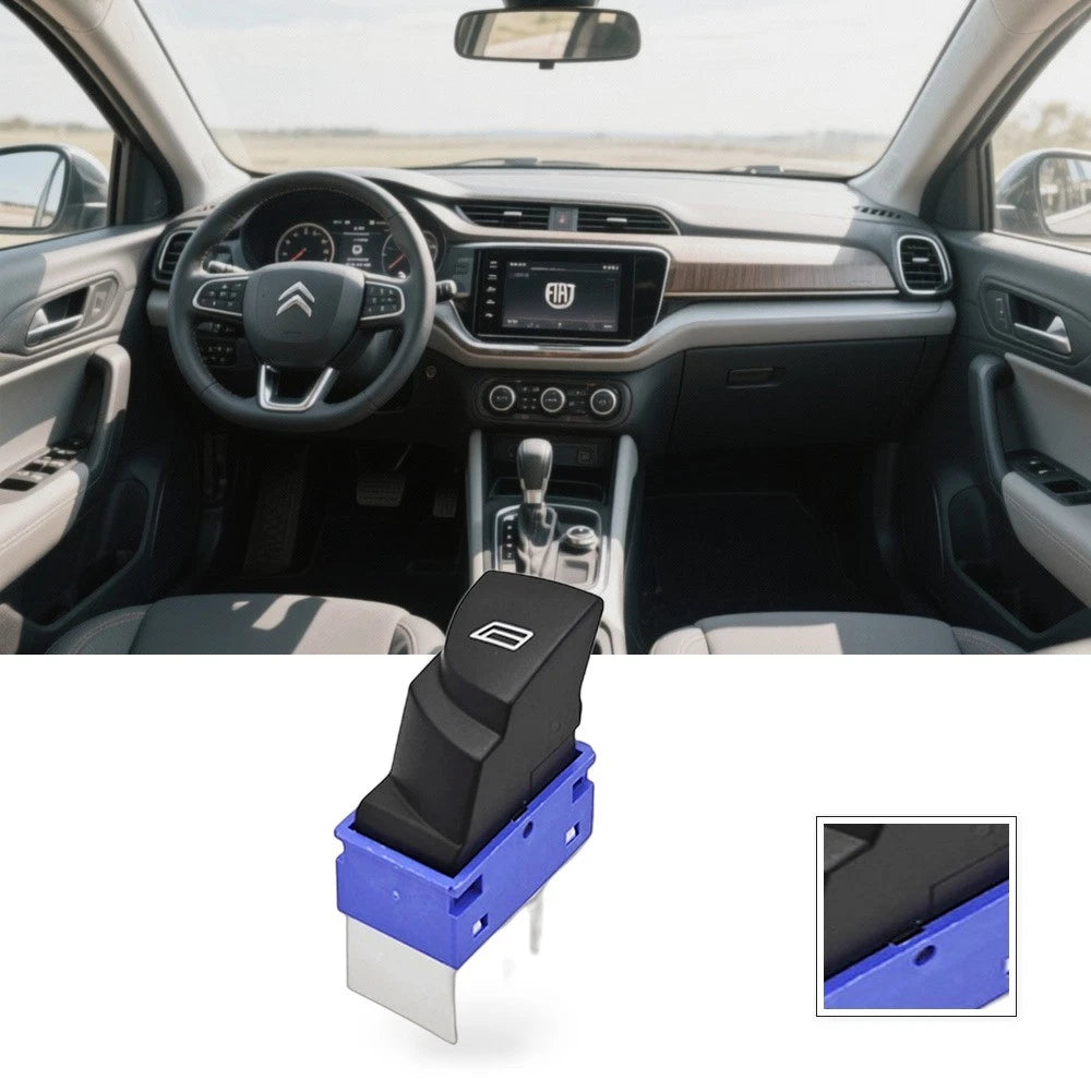 Window Glass Lifter Switch for Citroen Fiat (2007–2016) 735315616 6554T3