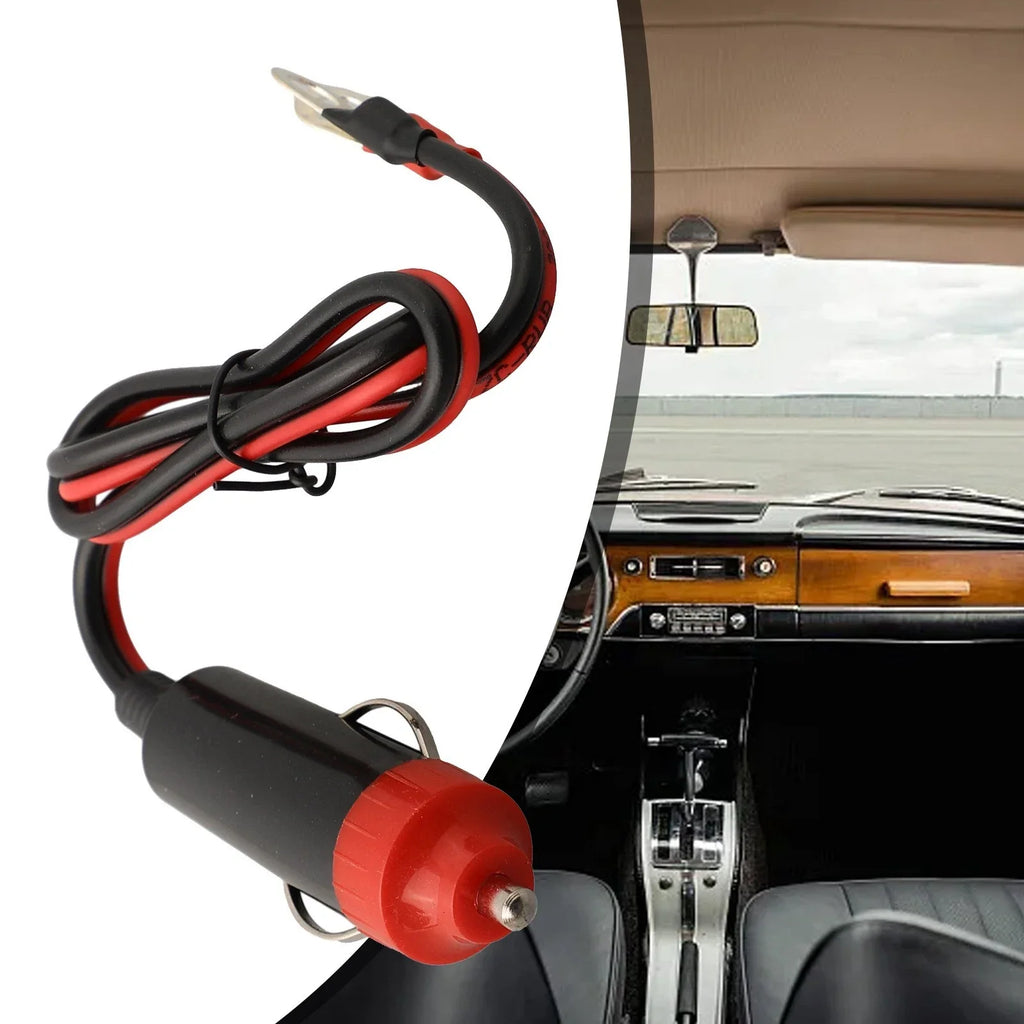Black Red Power Supply Inverter Wire for ABS 12V Car