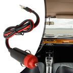 Black Red Power Supply Inverter Wire for ABS 12V Car