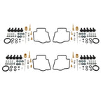 Set of 4 Carburetor Rebuild Kits for Kawasaki ZX900F Ninja ZX9R (2002–2003)