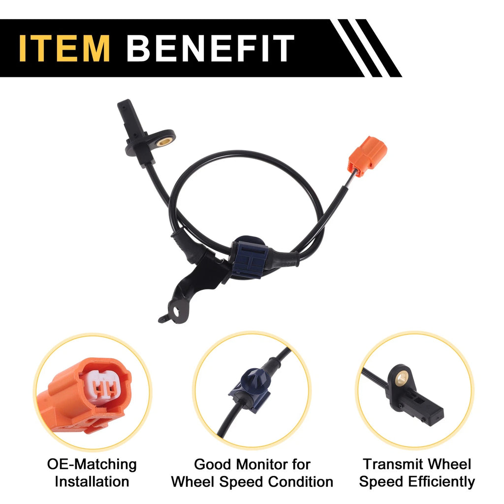 ABS Wheel Speed Sensor No. 57475SDC013 for Honda Accord (2018–2023)