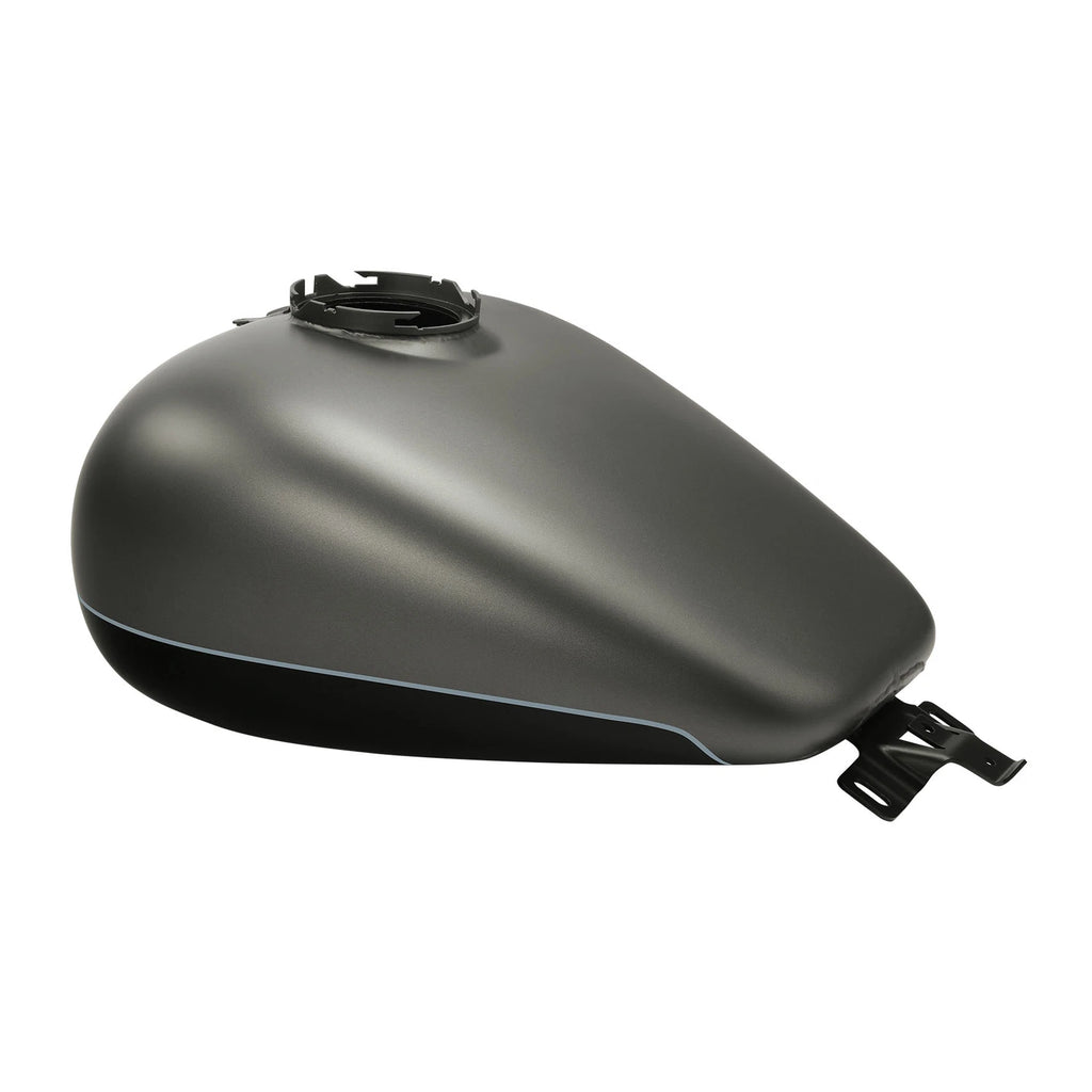 6 Gal Fuel Gas Tank for Harley Touring (2008–2025) Charcoal Denim/Black Denim