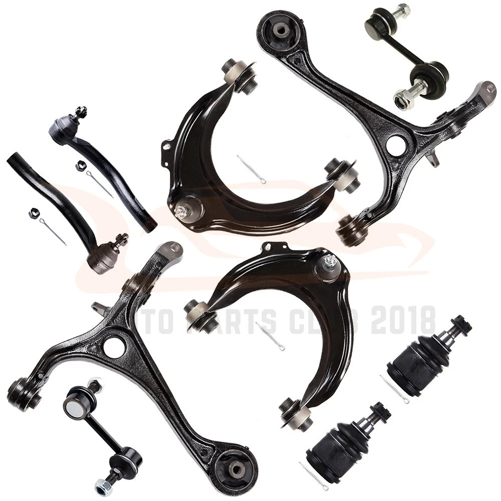 Set of 10 Front Control Arm Ball Joints for Acura TSX Honda Accord (2004–2008)