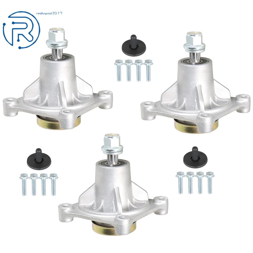 3Pcs Deck Spindle for Hustler Raptor Limited Mower (36–52 Inch)