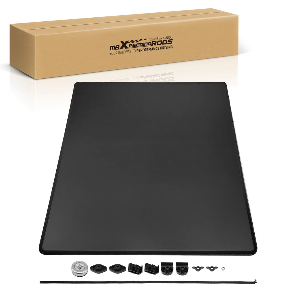 Quad-Fold Tonneau Cover for GMC Sierra 1500 (2007–2026) Aluminum
