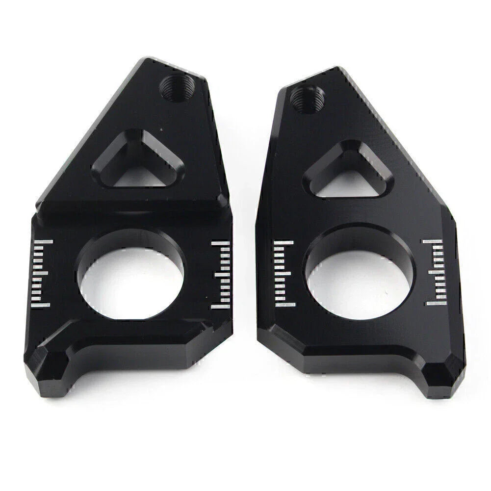 Motorcycle Axle Spindle Chain Adjuster Blocks for Yamaha YZF FZ8 FZ1 TMAX (2010-2017)