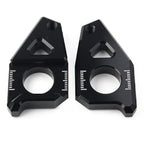 Motorcycle Axle Spindle Chain Adjuster Blocks for Yamaha YZF FZ8 FZ1 TMAX (2010-2017)