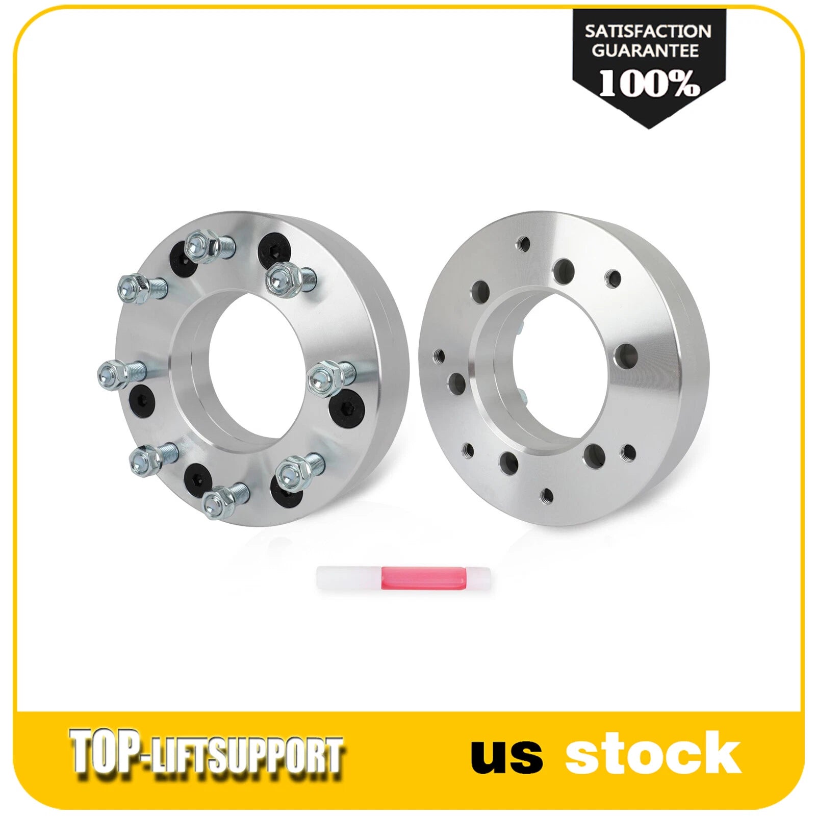 2X Wheel Adapter 6x139.7 to 8x165.1 for GMC 6 Lug to 8 Lug