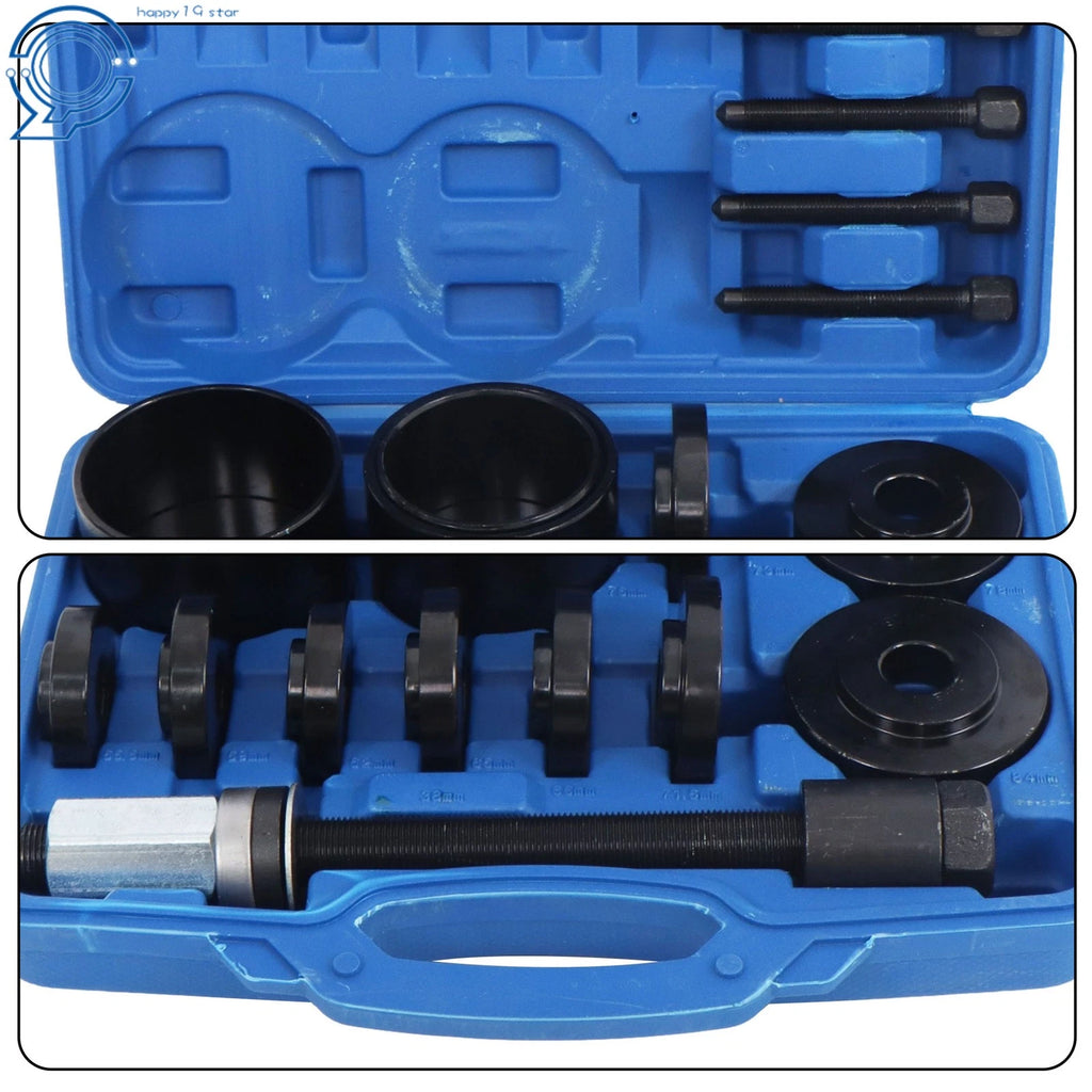 19PCS Front Wheel Hub Bearing Removal Tool Kit for Automotive Repair