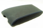 Leather Synthetic Console Armrest Cover for Chrysler 300 (2005–2007) Blue Stitch