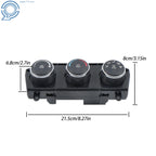 A/C Heater Climate Control Unit for Jeep Wrangler (2011-2013)