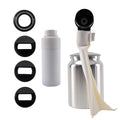 Aluminium Sandblaster Gun with 4 Nozzles for Automotive Use (330ml/s, 2.5 Bar)