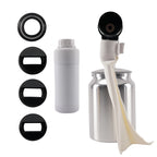 Aluminium Sandblaster Gun with 4 Nozzles for Automotive Use (330ml/s, 2.5 Bar)