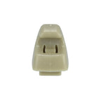 2X Beige Plastic Visor Hook Clip Bracket Retainer 15882854 for Chevy GMC 