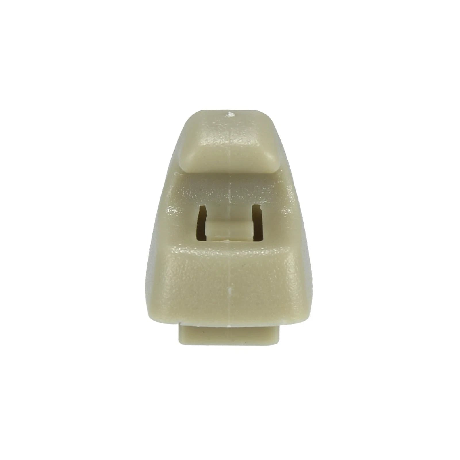 2X Beige Plastic Visor Hook Clip Bracket Retainer 15882854 for Chevy GMC 