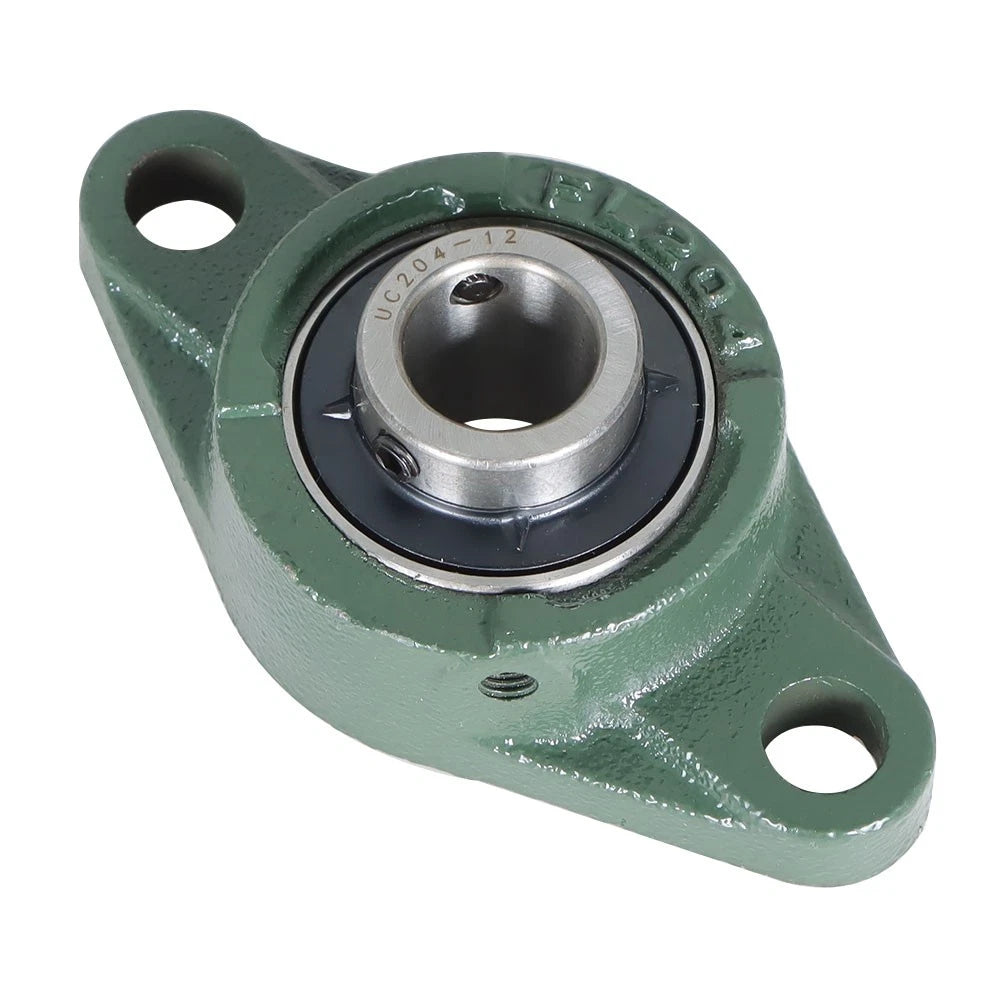 Set of 10 Pillow Block Flange Bearings for 3/4" Bore